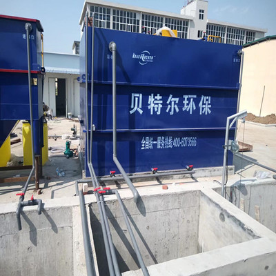 隧道污水處理地埋設備安裝現場